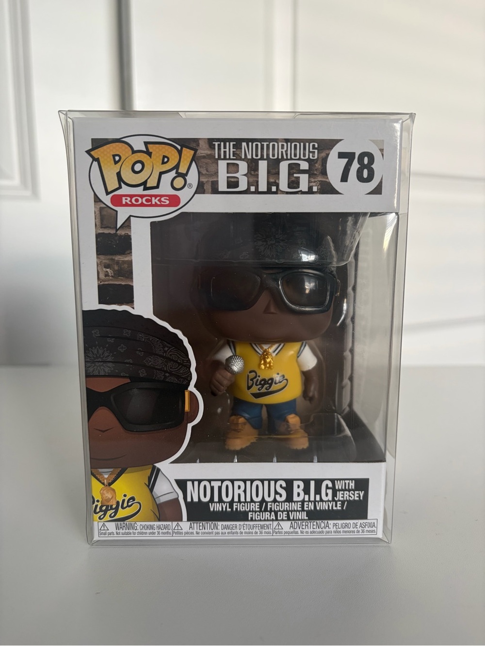 Funko POP - The Notorious B.I.G vinyl Figure with jersey